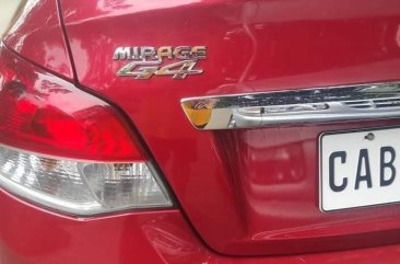 Selling Red Mitsubishi Mirage 2017 in San Jose del Monte