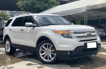 Selling White Ford Explorer 2014 in Makati