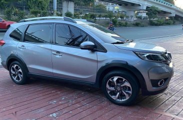 Selling Silver Honda BR-V 2017 in Quezon