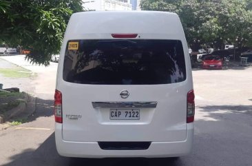 Selling White Nissan NV350 Urvan 2018 in Cainta