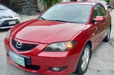 Selling Red Mazda 3 2005 in Pasig