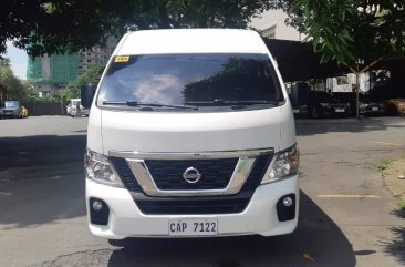 Selling White Nissan NV350 Urvan 2018 in Cainta