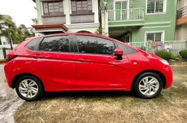 Red Honda Jazz 2016 for sale in Quezon