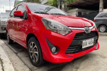 Selling Red Toyota Wigo 2019 in Quezon