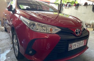 Red Toyota Vios 2021 for sale in Quezon