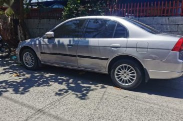 Brightsilver Honda Civic 2002 for sale in Pateros