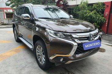 Brown Mitsubishi Montero 2017 for sale in Quezon