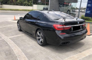 Selling Black BMW 740Li 2016 in Makati