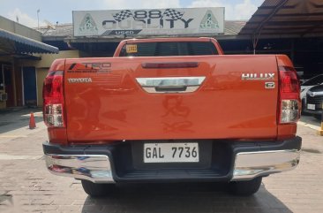 Orange Toyota Hilux 2019 for sale in Pasig