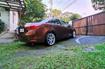 Brown Toyota Corolla Altis 2014 for sale in Manila