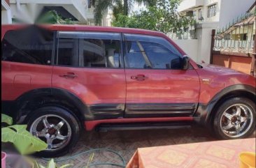 Red Mitsubishi Pajero 2001 for sale in Mexico