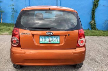 Orange Kia Picanto 2009 for sale in Lapu Lapu