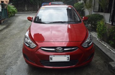 Red Hyundai Accent 2019 for sale in Quezon