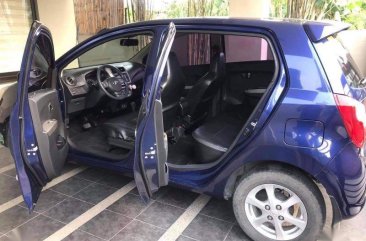 Blue Toyota Wigo 2016 for sale in Samal