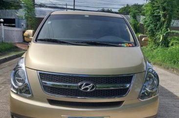 Golden Hyundai Grand Starex 2012 for sale in Quezon