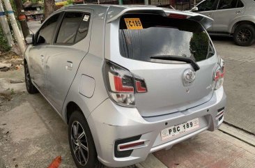 Selling Silver Toyota Wigo 2020 in Quezon