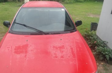 Red Mitsubishi Lancer 1993 for sale in Batangas