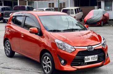 Orange Toyota Wigo 2020 for sale in Manual