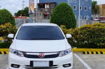 Selling White Honda Civic 2012 in Taguig