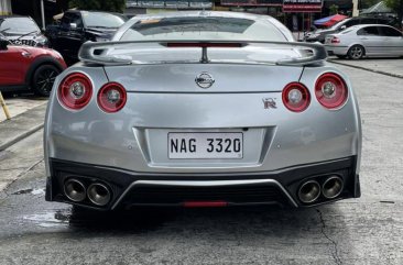 Brightsilver Nissan GT-R 2017 for sale in Pasig