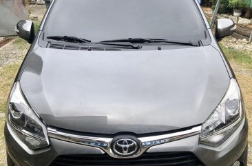 Silver Toyota Wigo 2018 for sale in Jones