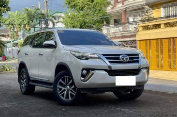 Pearl White Toyota Fortuner 2017 for sale in Makati