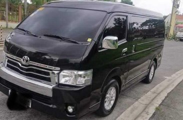 Black Toyota Hiace Super Grandia 2019 for sale in Quezon