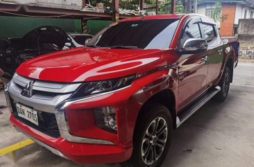 Red Mitsubishi Strada 2019 for sale in Quezon