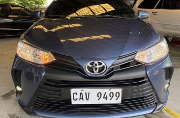 Selling Blue Toyota Vios 2021 in San Fernando