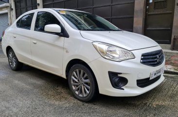 Pearl White Mitsubishi Mirage G4 2019 for sale in Quezon