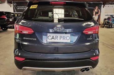 Selling Blue Hyundai Santa Fe 2015 in San Fernando