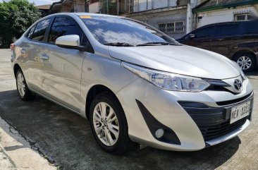 Selling Pearl White Toyota Vios 2019 in Quezon