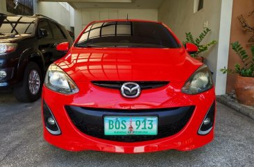 Sell Red 2012 Mazda 2 in Parañaque