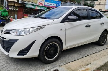 Selling Pearl White Toyota Vios 2019 in Quezon