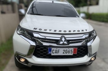 White Mitsubishi Montero Sport 2017 for sale in Cainta