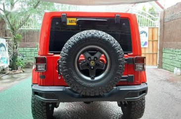 Selling Red Jeep Wrangler 2017 in Rodriguez
