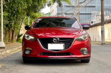 Selling Red Mazda 3 2016 in Makati