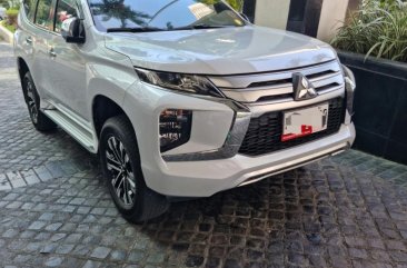 White Mitsubishi Montero 2020 for sale in Manual