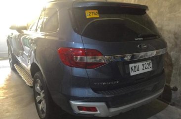 Grey Ford Everest 2016 for sale in Las Piñas