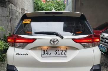 White Toyota Rush 2019 for sale in Quezon City