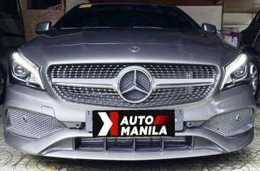 Grey Mercedes-Benz CLA 180 2018 for sale in Manila