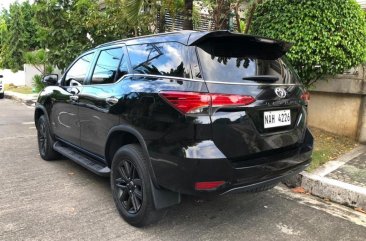 Selling Black Toyota Fortuner 2017 in Pasay