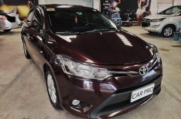 Selling Red Toyota Vios 2017 in San Fernando