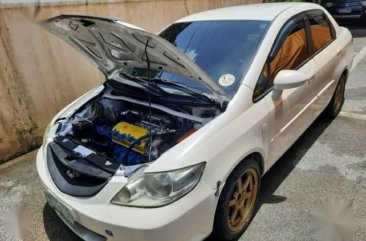 Pearl White Honda City 2006 for sale in Cainta