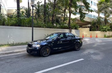 Black BMW 120D 2013 for sale in Automatic