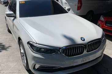 White BMW 520D 2018 for sale in Malabon