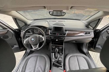 Black BMW 218i 2017 for sale in Las Piñas