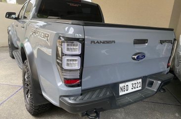 Grey Ford Ranger Raptor 2019 for sale in Manila