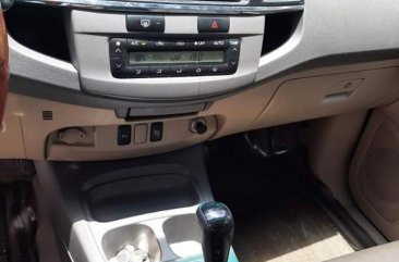 Grey Toyota Fortuner 2012 for sale in Automatic