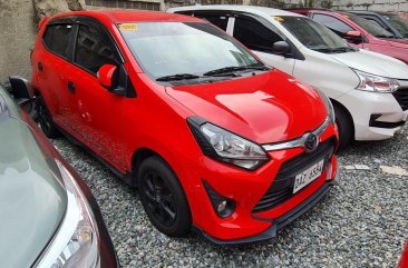 Red Toyota Wigo 2020 for sale in Quezon